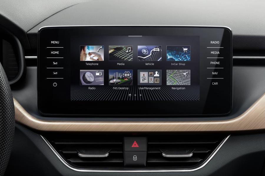 Детали интерьера Skoda Scala 2019 года  (WW) (фото 32 из 78)